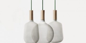 Afillia by Alessandro Zambelli: Minimalist Lighting with 3D Printed Diffuser