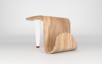 Unique Tongue Side Table by Sergio Seabra
