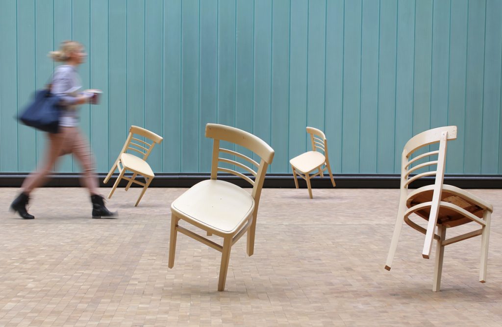 Unbelievable Balancing Chair by Pascal Anson