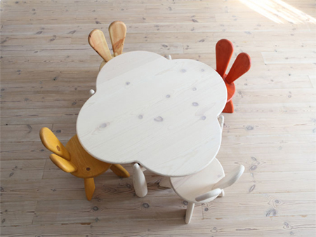 Easter Furniture: Bunny Chair by Hiromatsu