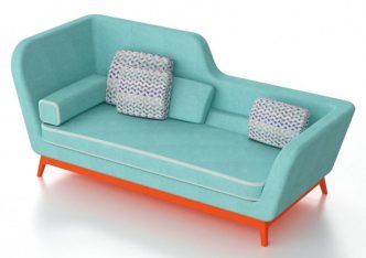Jeremie Daybed by Eric Berthès for Milano Bedding