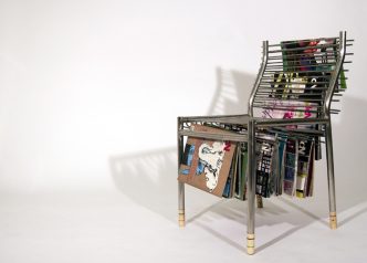 Magazine Rack Chair by Seung Han Lee