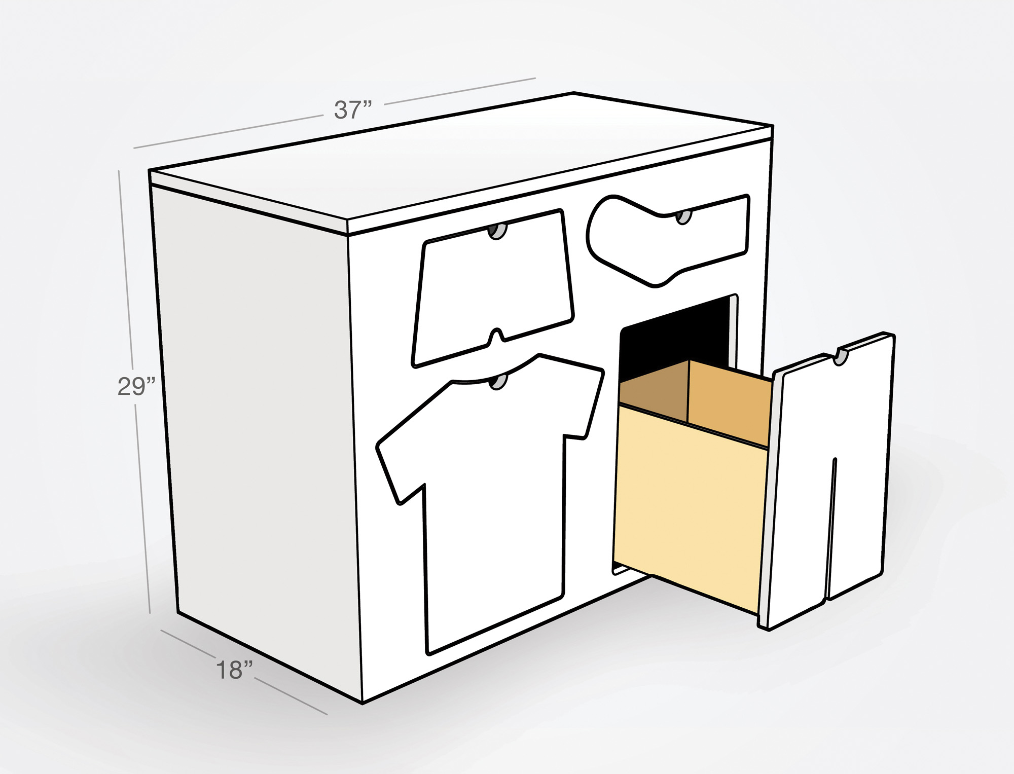 Fun Training Dresser by Peter Bristol