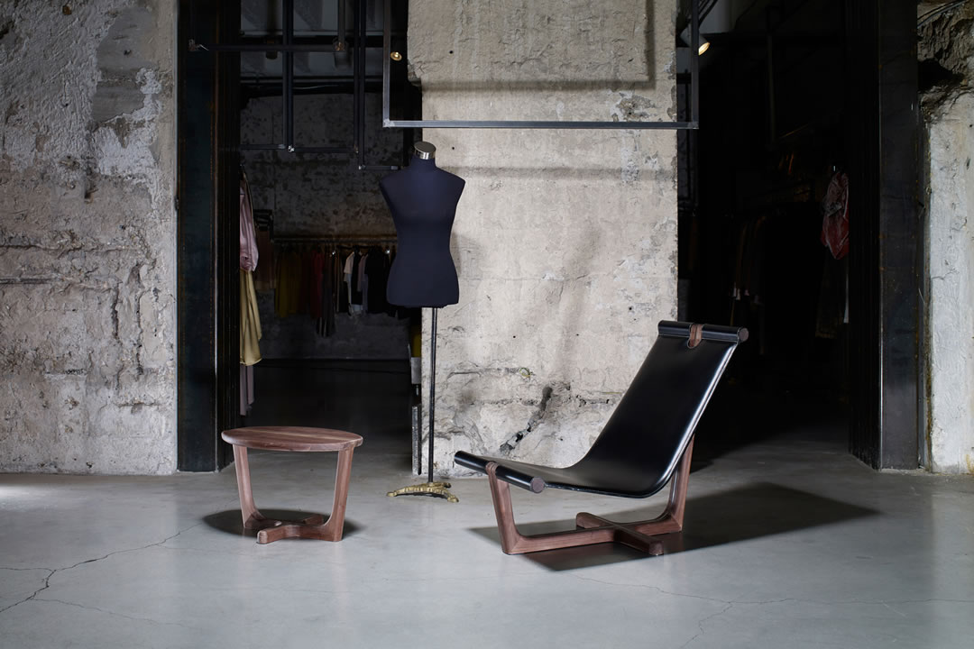 Armada High Armchair by Zoran Jedrejcic for Hookl und Stool
