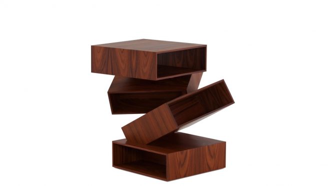Balancing Boxes Side Table by Porro