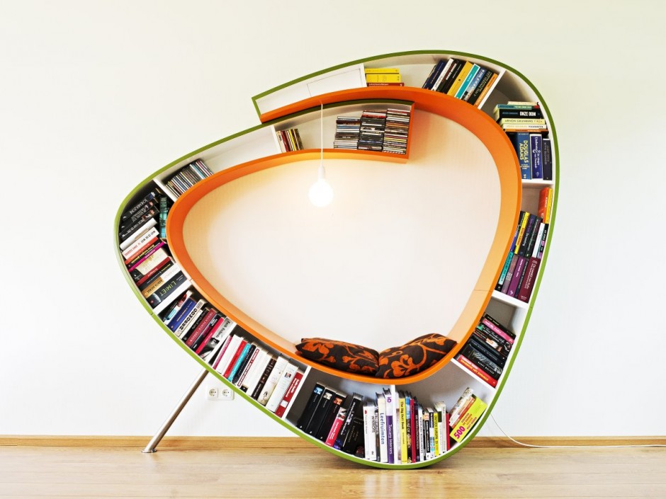 Bookworm Bookcase by Atelier 010