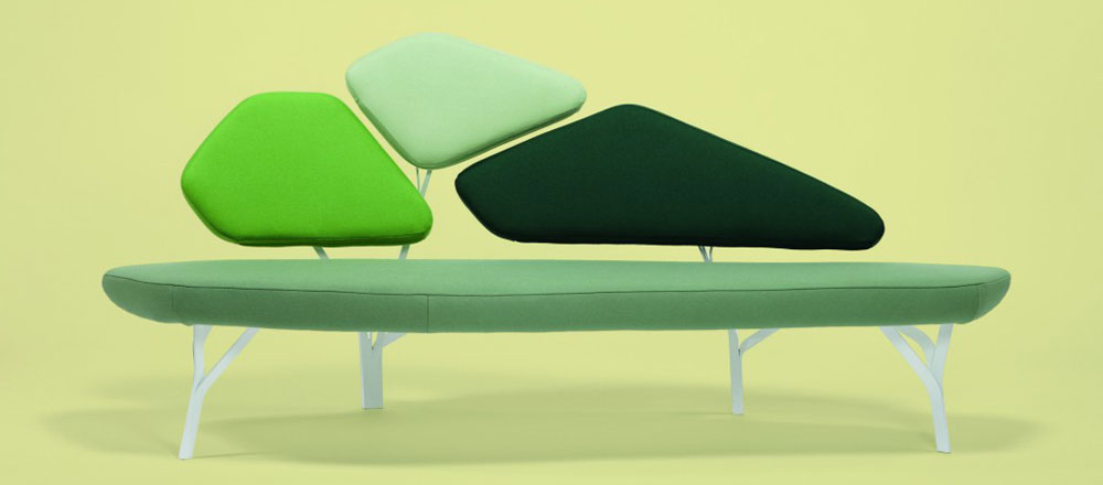 Borghese Sofa by Noé Duchaufour Lawrance for La Chance