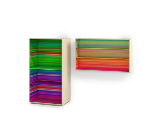 Color Fall Bookcase by Garth Roberts for Casamania