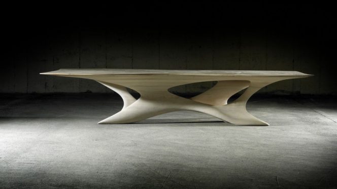 Erosion II Dining Table by Joseph Walsh