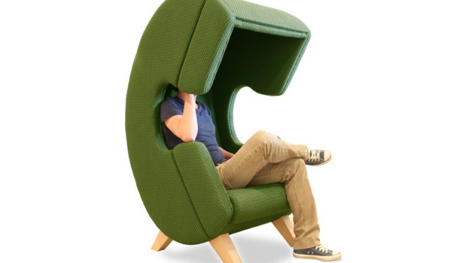 FirstCall Chair by Ruud van de Wier for EASY Noise Control