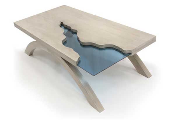 Grand Canyon Table by Amit Apel Design