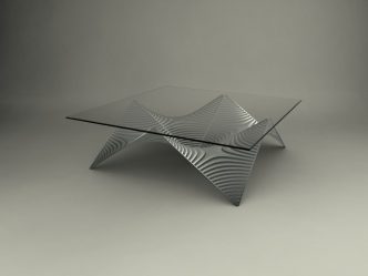 Hyperbolic Table by Onur Ozkaya