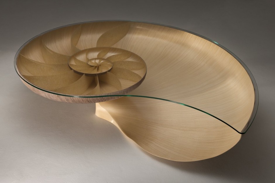Nautilus II Coffee Table by Marc Fish
