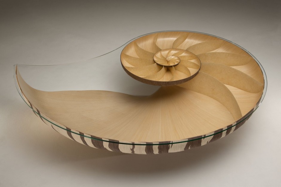 Nautilus II Coffee Table by Marc Fish