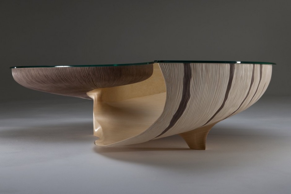 Nautilus II Coffee Table by Marc Fish