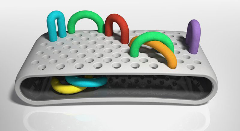 The Punched Sofa by Danilo Cvjetkovic