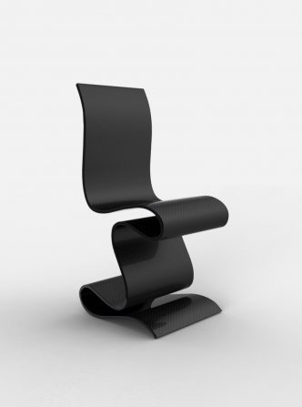 SCULPTURE Carbon Chair by Ventury Design Lab