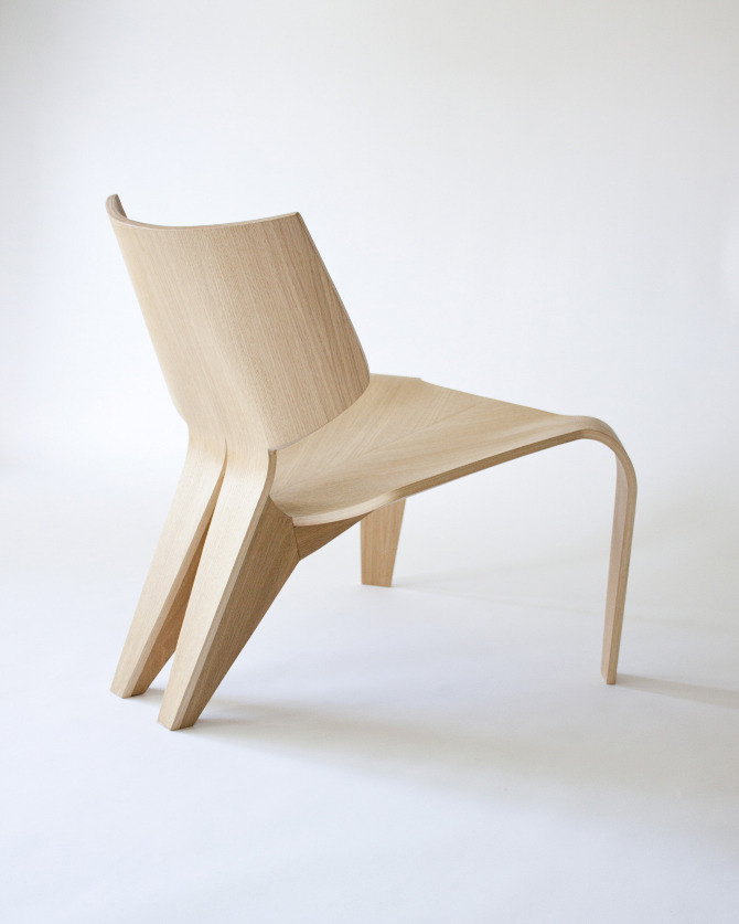 Split Chair by Bahar Ghaemi