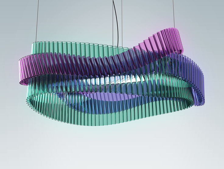 Symphony Lamp by Anna Strupinskaya