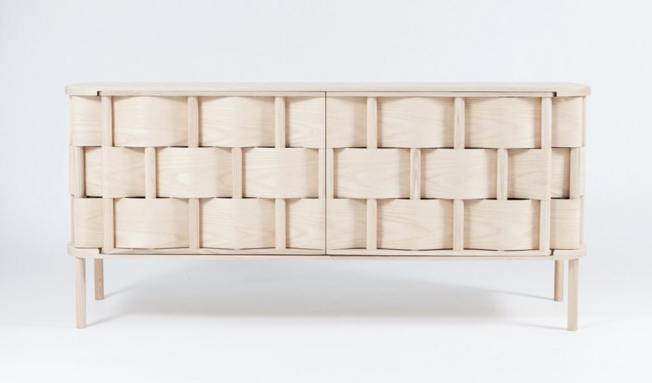 Weave Cupboard by Lukas Dahlén