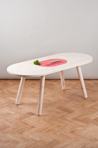 Salami Table by ALLT Studio