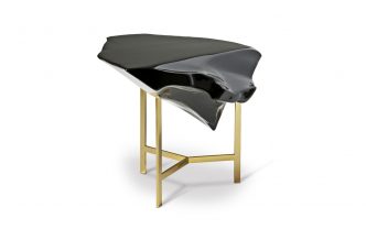 Basalt Side Table by Fredrikson Stallard