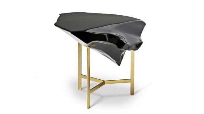 Basalt Side Table by Fredrikson Stallard