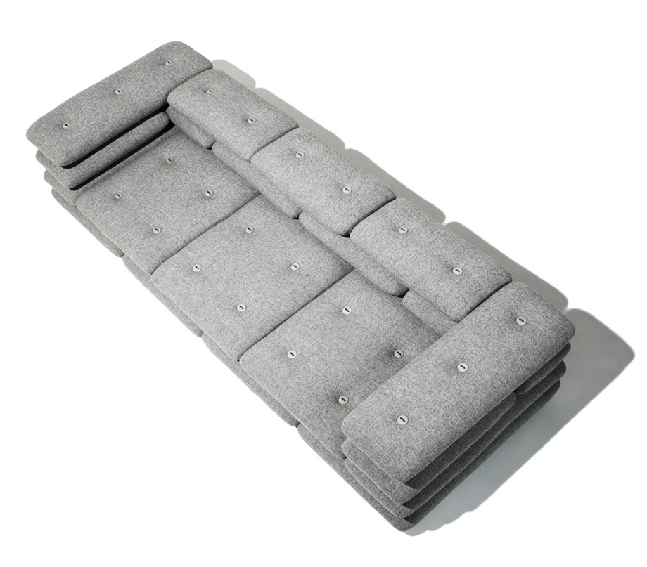 Brick Sofa by KiBiSi for Versus