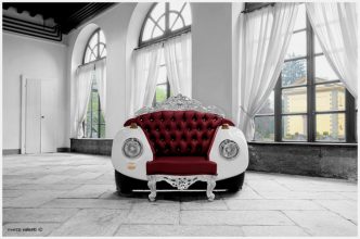 Glamour Beetle Armchair by ZAC Glamour Design