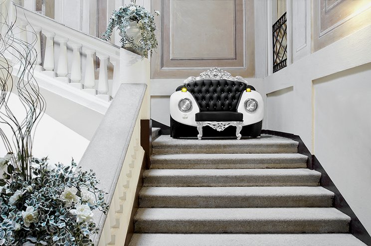 Glamour Beetle Armchair by ZAC Glamour Design