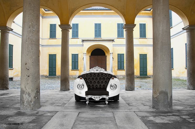 Glamour Beetle Armchair by ZAC Glamour Design