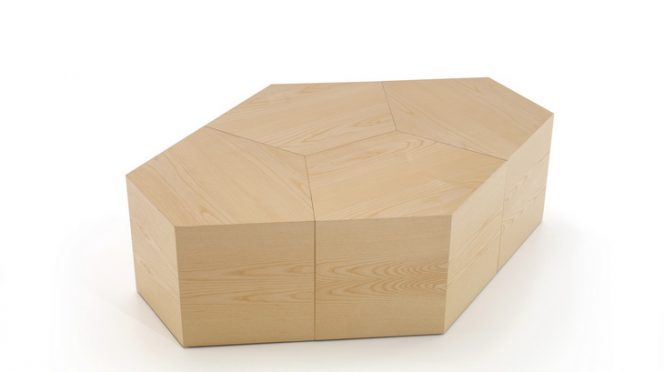 Pent Table by DSIGNIO for Beltà