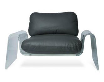 Almost Invisible Spider Lounge Chair by Giancarlo Vegni