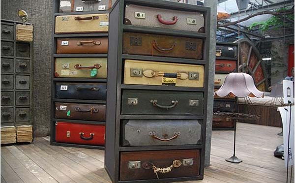 Suitcase Drawers by James Plumb