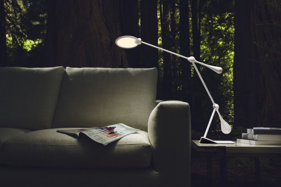 Trapeze LED Table Lamp by Peter Stathis for JOBY