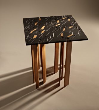 TIND End Table by FINNE Architects