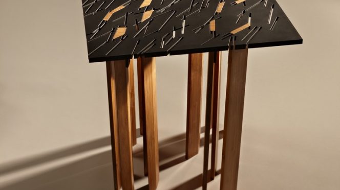 TIND End Table by FINNE Architects