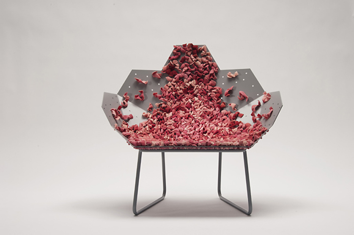 BLUSH Lounge Chair by Sofie Brunner