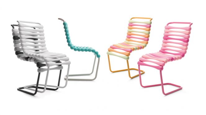 Bounce Chair by Karim Rashid for Gufram