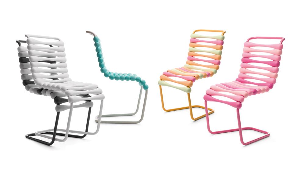 Bounce Chair by Karim Rashid for Gufram