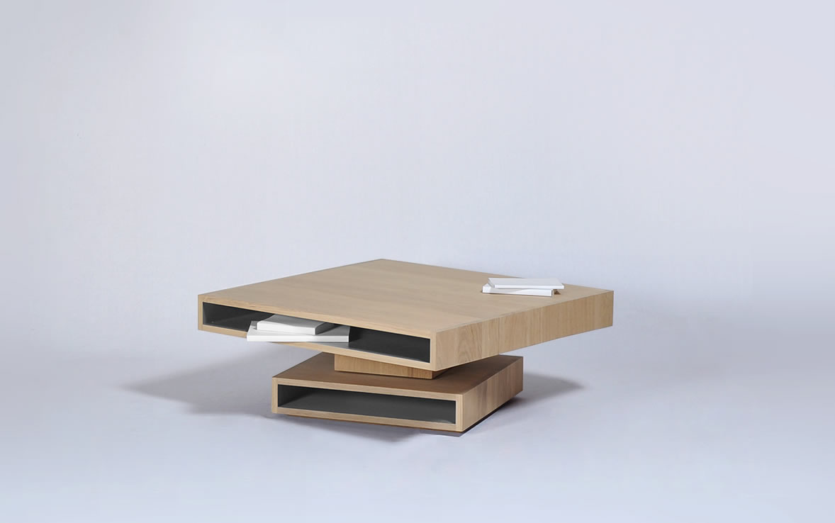 Cubocarré Coffee Table by Les Ateliers du Drugeot
