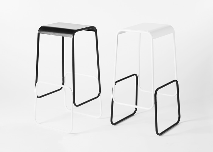 Profilini Bar Stool by Bakery Studio