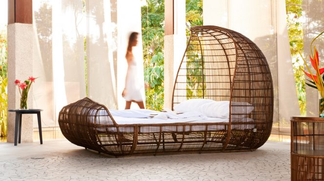 Voyage Bed by Kenneth Cobonpue