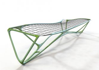 The Weave Bench by Peter Donders