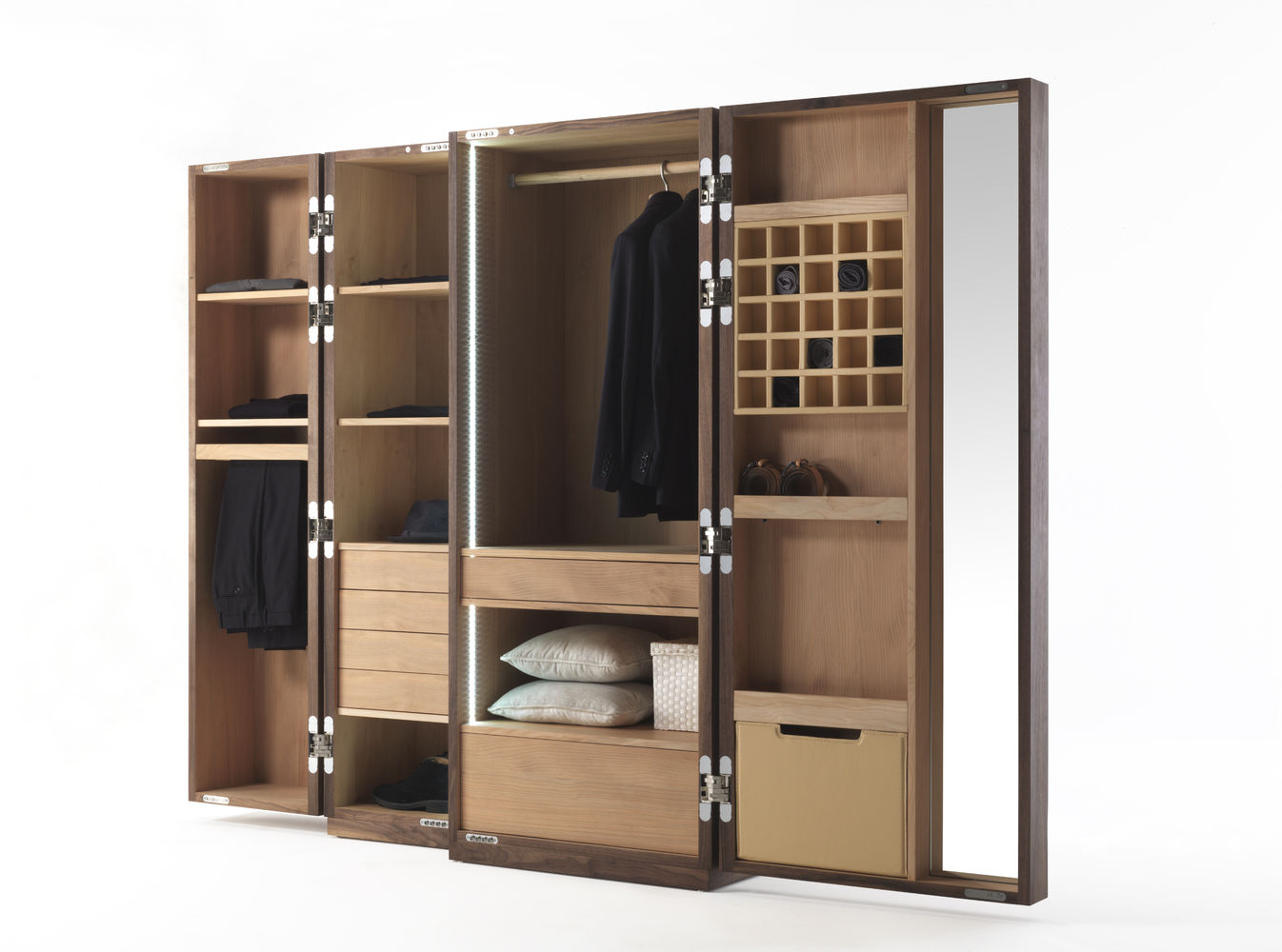 NUIT Wardrobe by Guiliano Cappelletti for Riva 1920