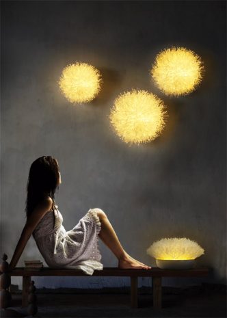 Anemone Wall Lamp by Olivia D'Aboville for Hive