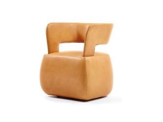 BeBop Lounge Chair by Durlet