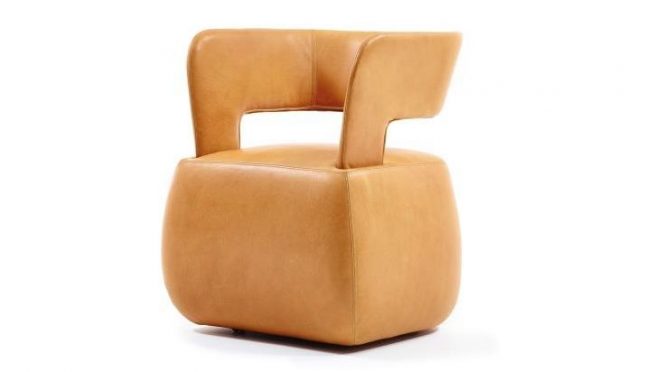 BeBop Lounge Chair by Durlet