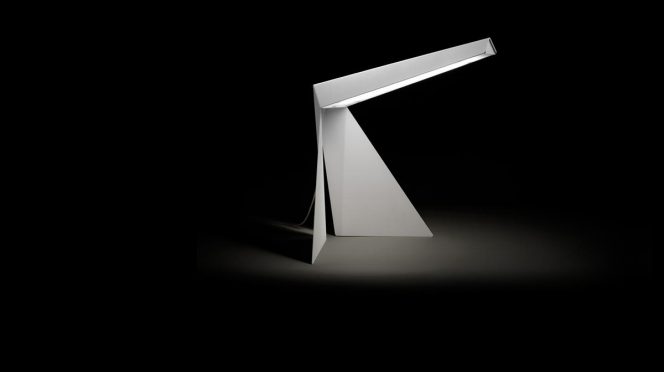 Crane Table Lamp by Alain Monnens for tossB