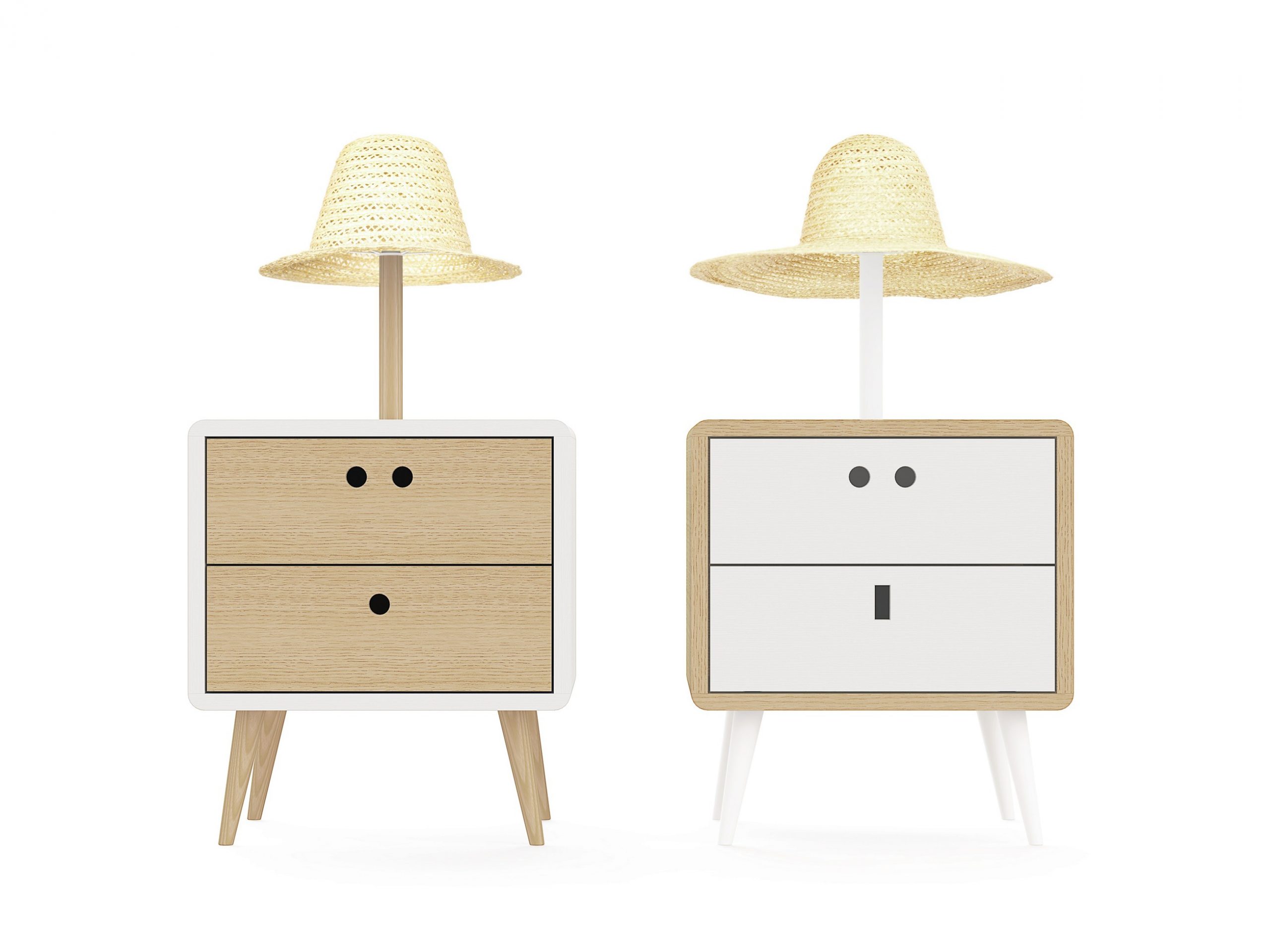 Maria Bedside Table by DAM